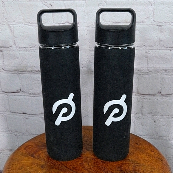 Peloton 18oz Glass Non Slip Water Bottle NWOT - Picture 1 of 9